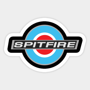 Triumph Spitfire round logo Sticker